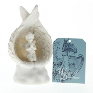 Light-Up Praying Angel Figurine