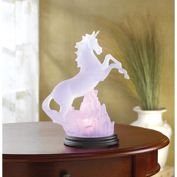 Lighted Unicorn Figurine - Image 2