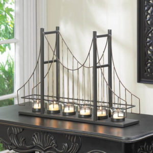 Golden Gate Candle Holder