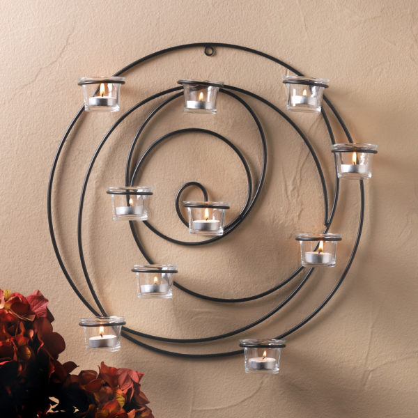 Hypnotic Candle Wall Sconce - Image 2