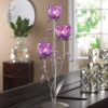 Fuchsia Blooms Candle Holder