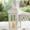 White Gable Lantern – Medium