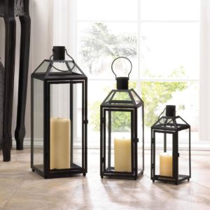 Midtown Medium Black Lantern