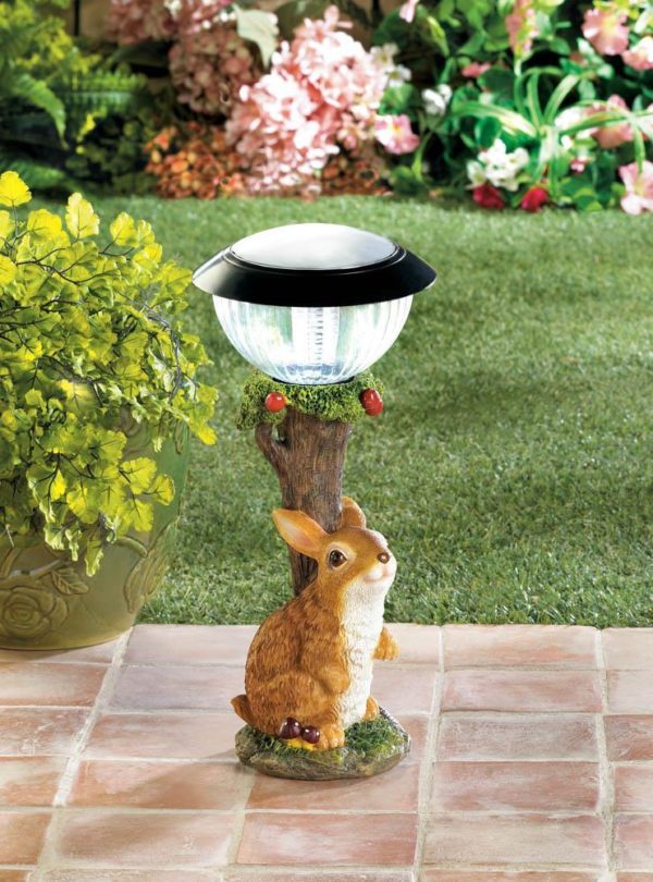 Rabbit Solar Garden Path Light - Image 2