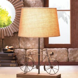 Old Fashioned Bicycle Table Lamp