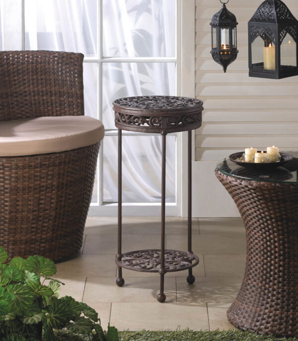 Cast Iron Plant Stand - Round