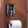 Outhouse Bear Toilet Paper Holder