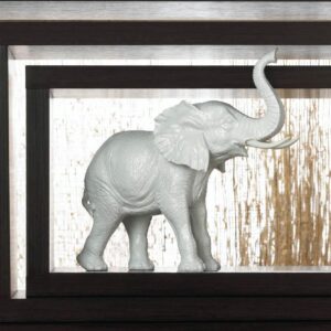 White Elephant Figurine