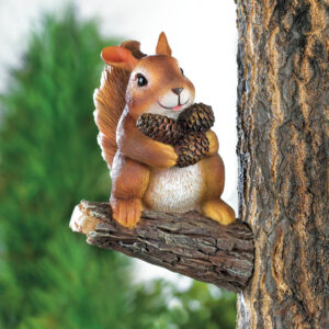 Gathering Squirrel Tree Decor