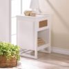 Perfect White Side Table