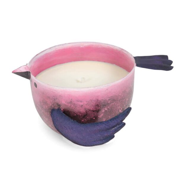 Pink Berry Sorbet Birdie Candle - Image 2