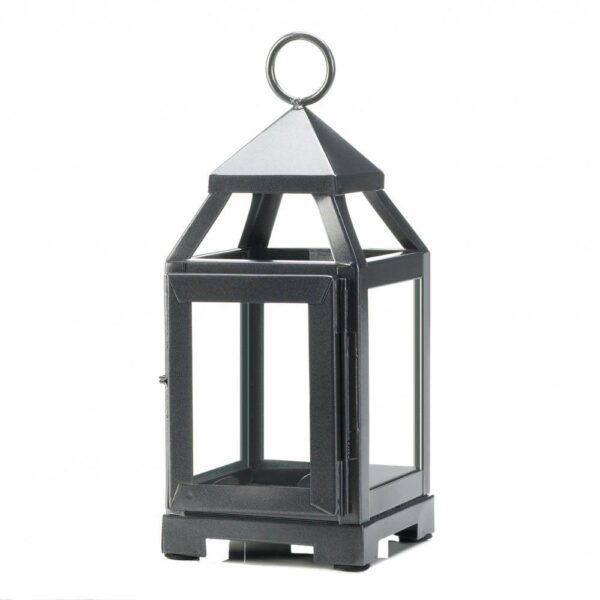 Silver Mini Contemporary Lantern