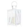 Large White Horizon Lantern