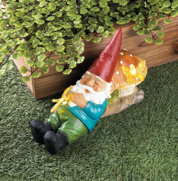 Solar-Powered Sleepy Gnome