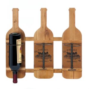 Bordeaux Wooden Wine Bottle Holder