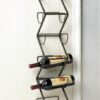 Chevron Wall Wine Holder