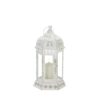 Distressed Floral Lantern