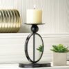 Single Mirrored Candle Holder