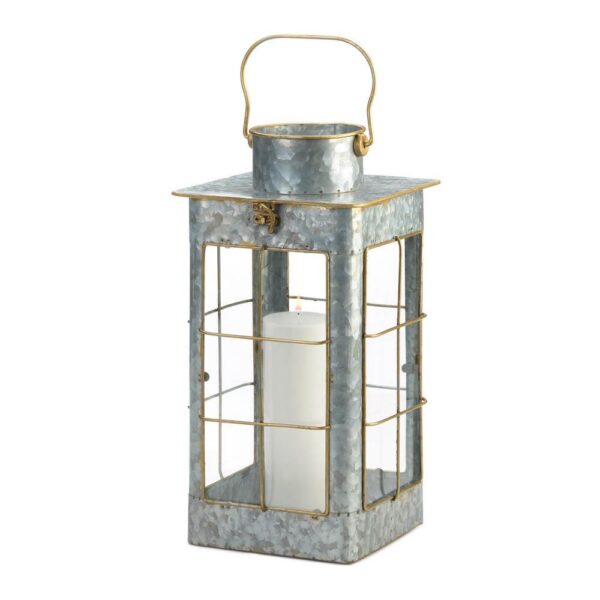 Farmhouse Galvanized Lantern