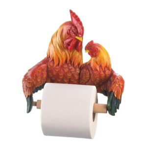 Proud Roosters Toilet Paper Holder