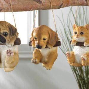 Swinging Puppy Decor