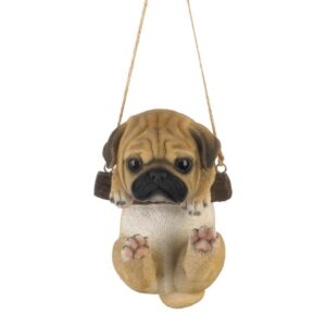 Swinging Pug Decor