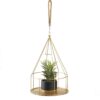 Hanging Plant Holder Round Base