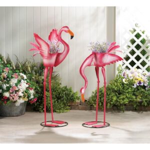 Ready To Eat Flamingo Planter