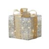 Large Light Up Gift Box Decor