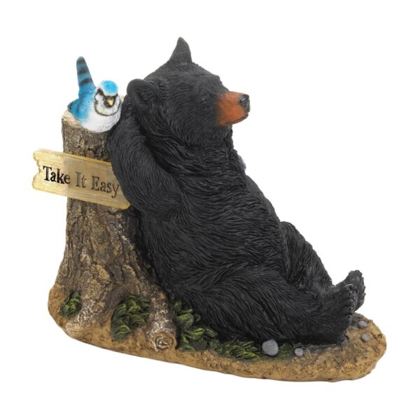 Lounging Bear Solar Light