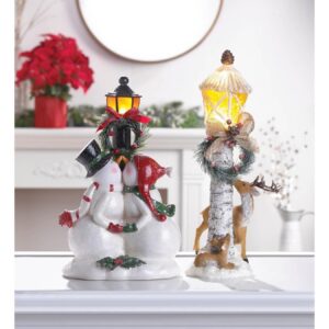 Light Post Reindeer Figurine