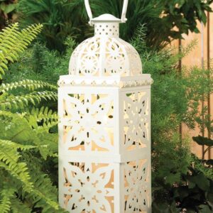 Giant White Medallion Lantern