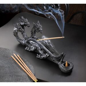 Triple-Head Dragon Incense Burner