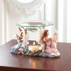 Twin Fairies Oil Warmer