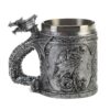 Stainless Steel Dragon Mug