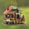 Woodland Cabin Birdhouse