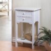 White Accent Table