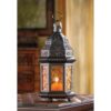 Amber Moroccan Candle Lantern